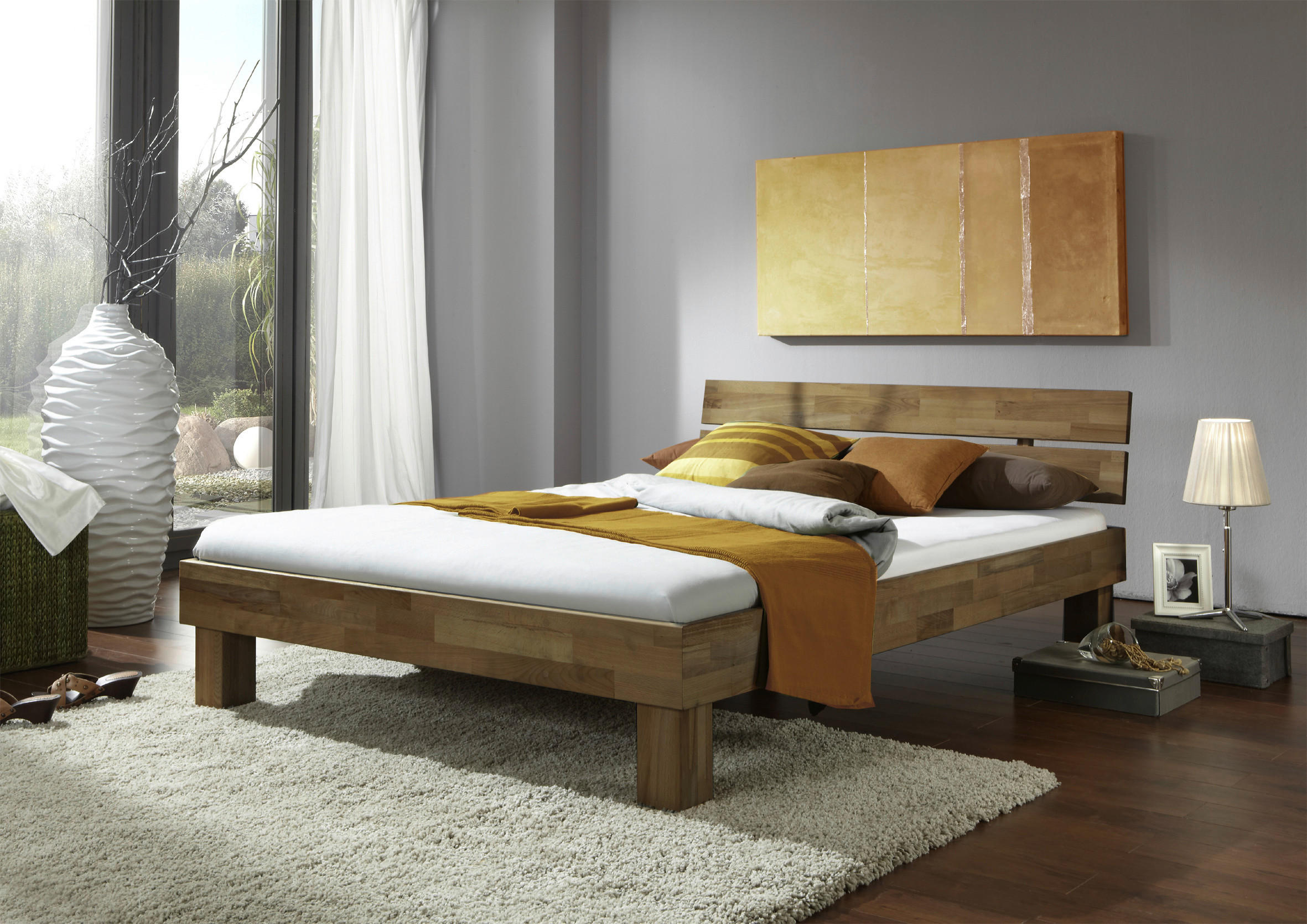 FUTONBETT 120/200 cm  Eichefarben   - Eichefarben, Modern, Holz (120/200cm) - MID.YOU