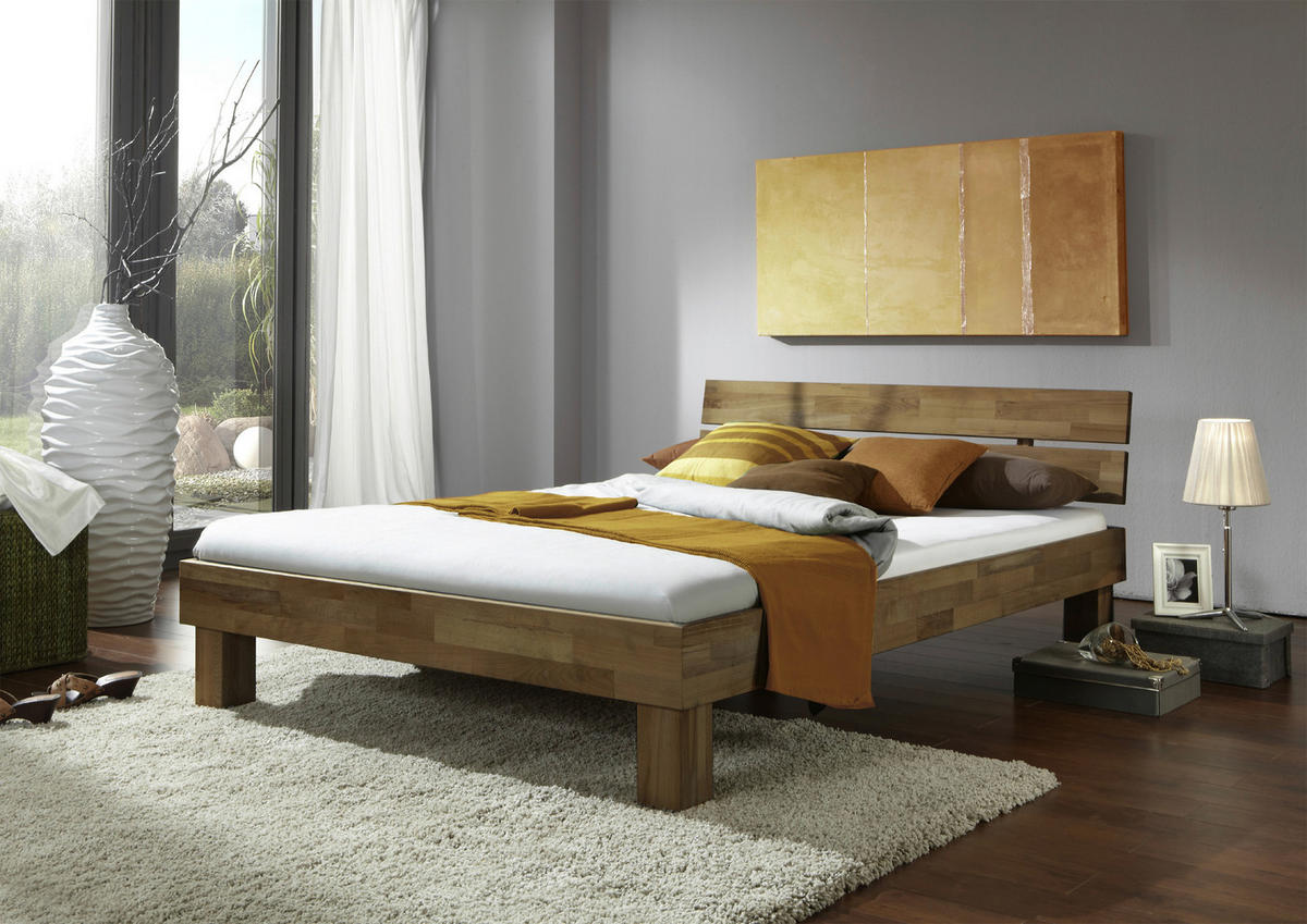 FUTONBETT 120/200 cm  Eichefarben   - Eichefarben, Modern, Holz (120/200cm) - MID.YOU