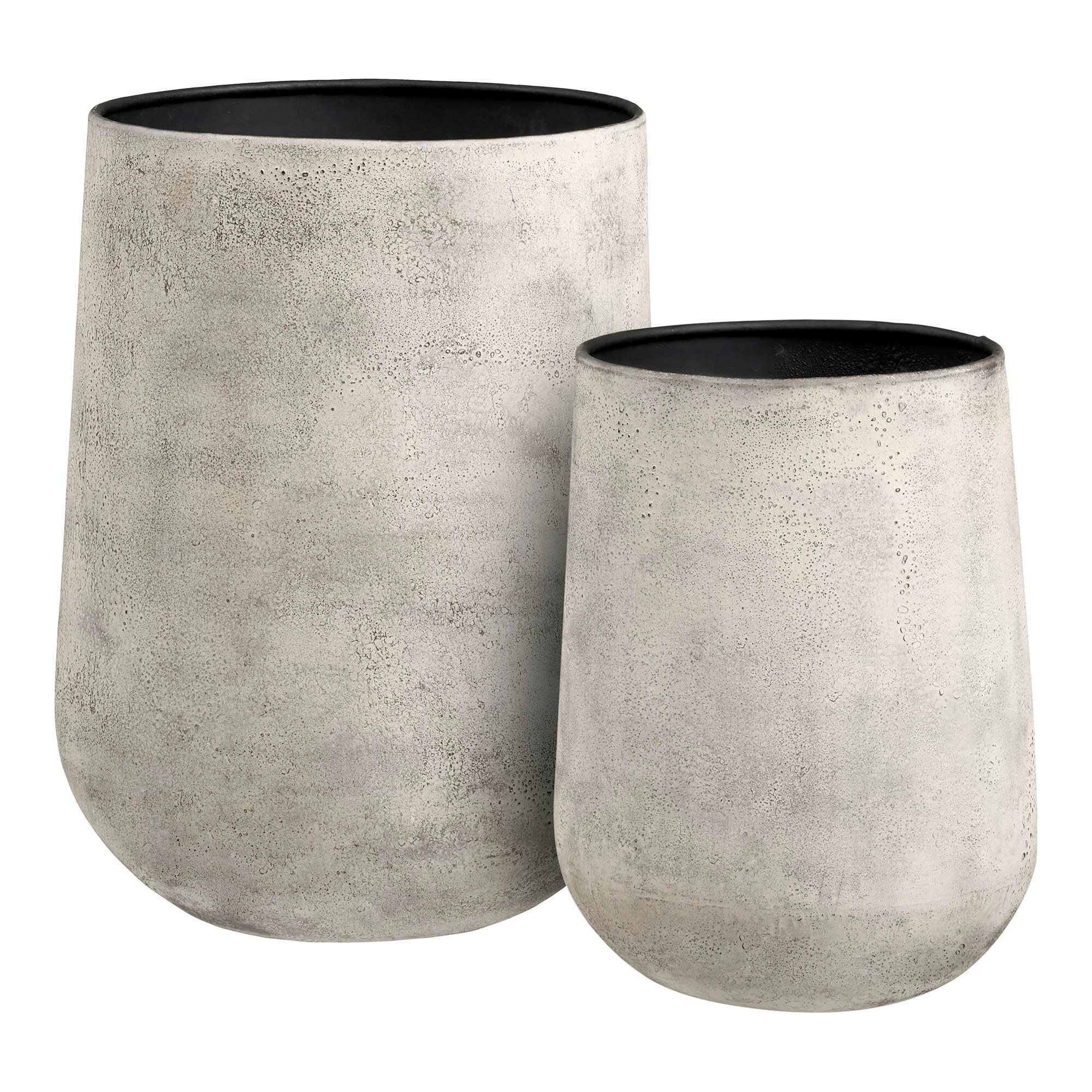 BODENVASE Hou Decorative Pot 38,50 cm  - Greige, Basics, Metall (30/35/38,5/48cm)