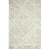 TEPPICH 160/230 cm Verona Weiß, Beige  - Beige/Weiß, Basics, Textil (160/230cm)