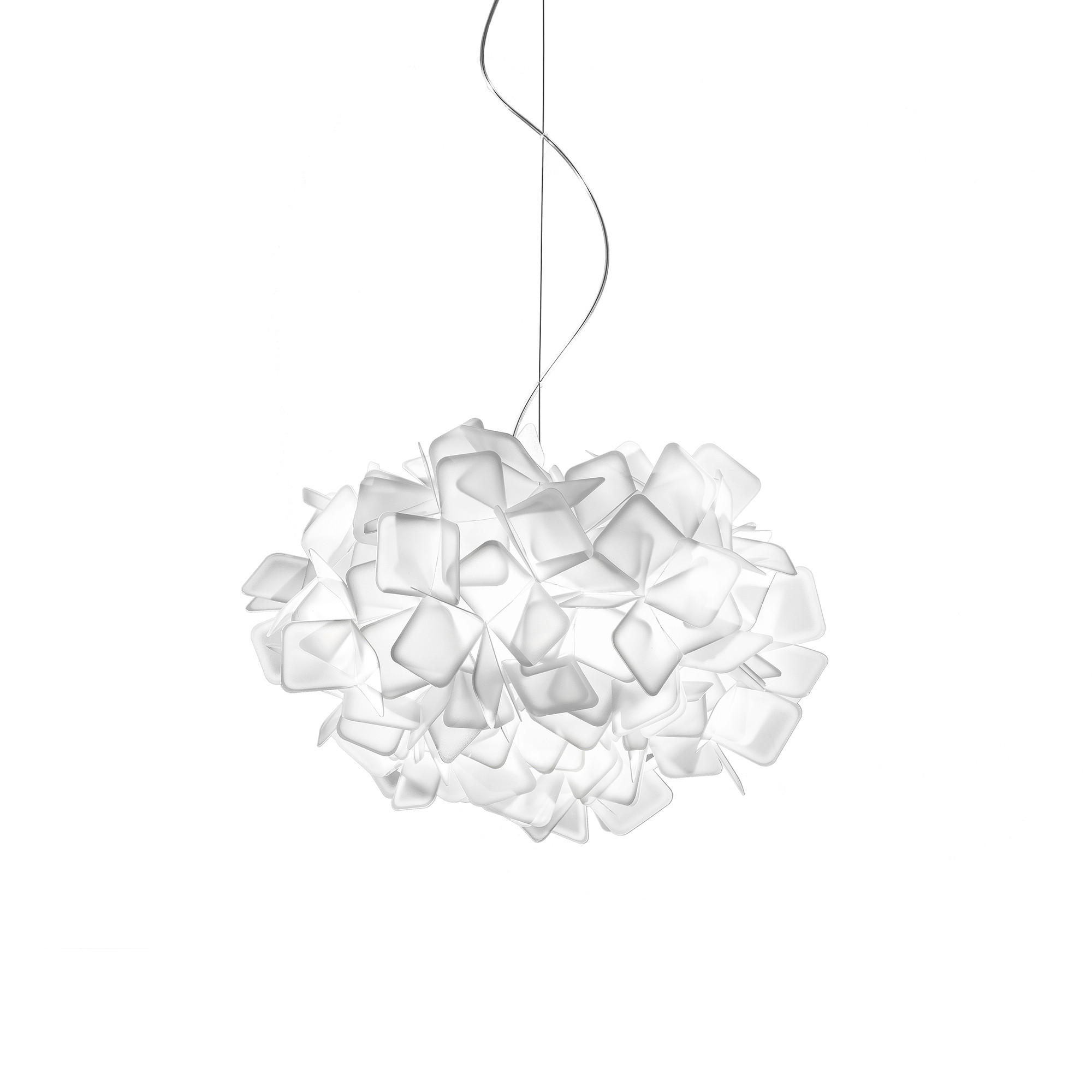 HÄNGELEUCHTE CLIZIA 53/25 cm   - Weiß, Design, Kunststoff (53/25cm) - Slamp