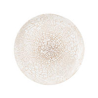 PLITVI KROŽNIK  Liberty Krakelee  keramika  27,5 cm       - bela/barve brona, Basics, keramika (27,5cm) - Seltmann Weiden