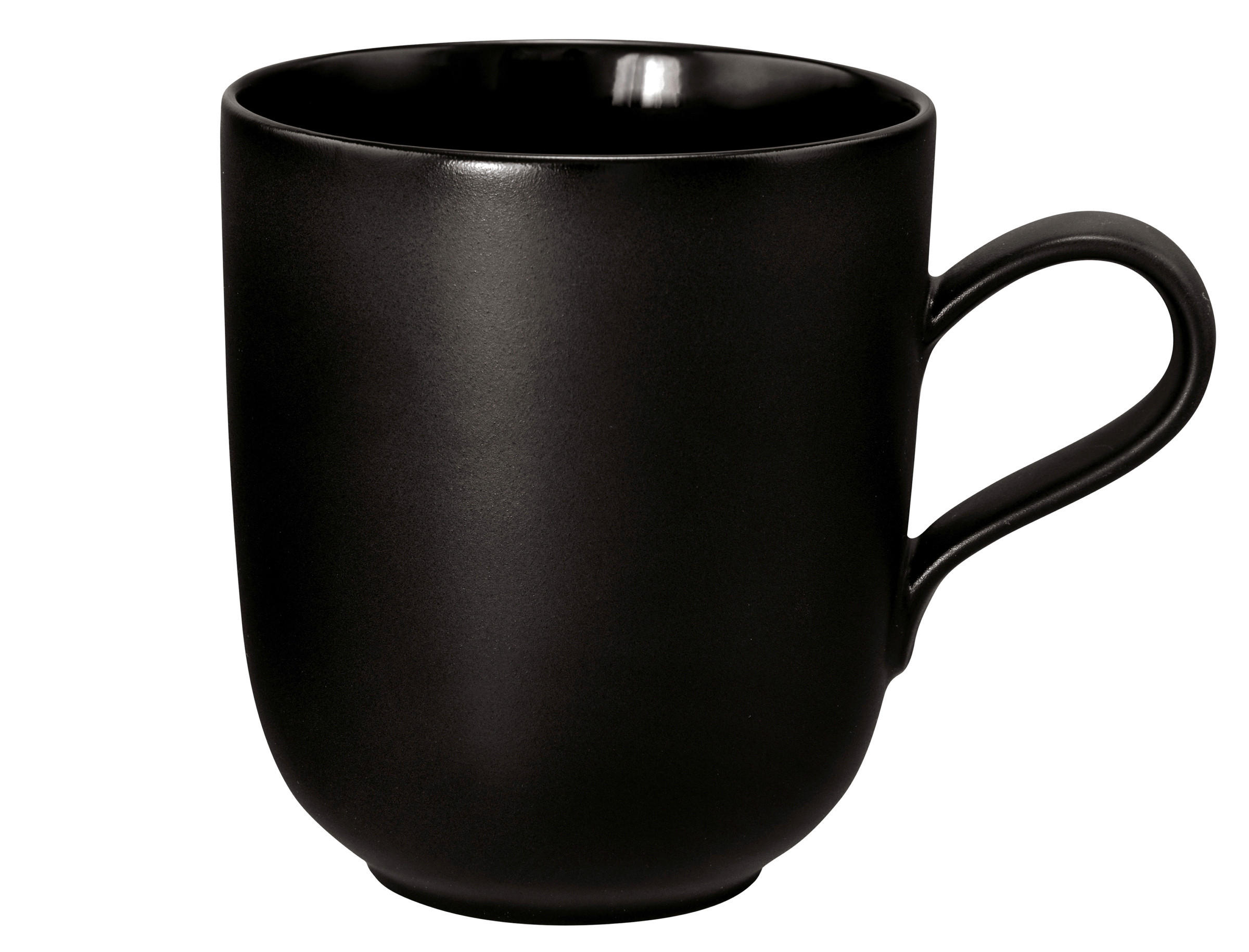 KAFFEEBECHER Liberty velvet black    - Schwarz, Basics, Keramik (0,4l) - Seltmann Weiden