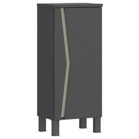 UNTERSCHRANK 40/100/35,3 cm   - Anthrazit/Grau, MODERN, Holzwerkstoff/Kunststoff (40/100/35,3cm) - MID.YOU