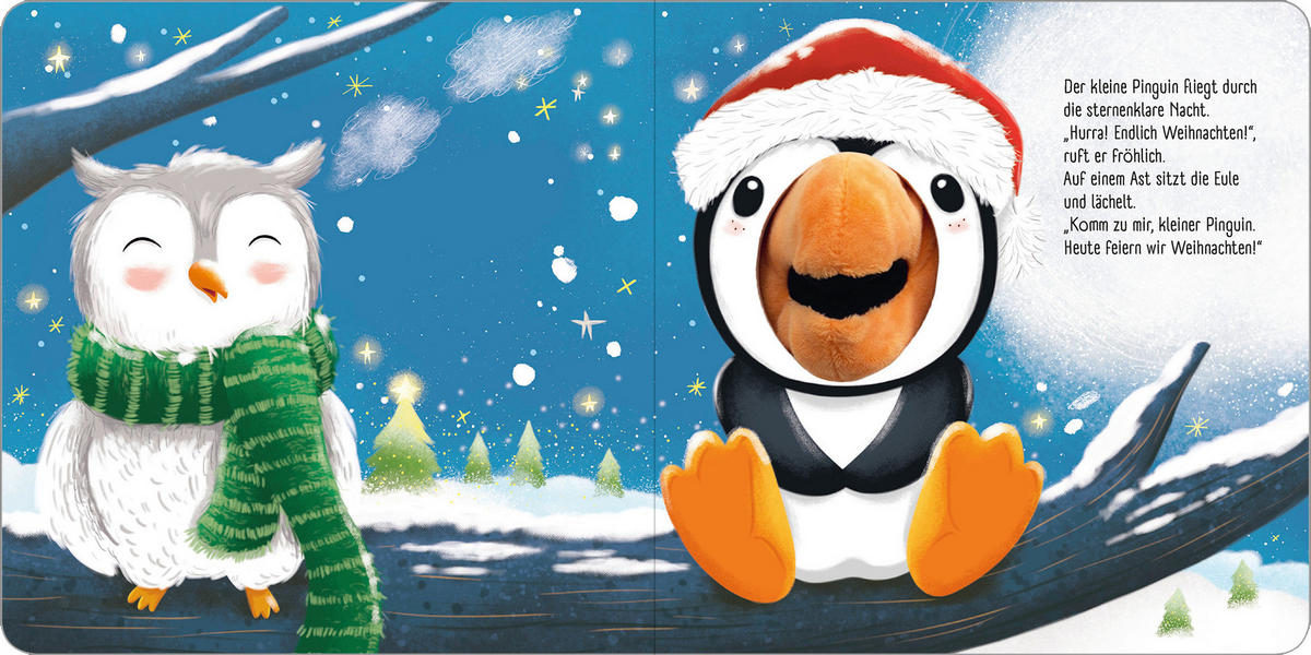 SOUNDBUCH Pinguin liebt Weihnachten  - Multicolor, Basics, Papier (19,5/19,5/1,5cm)