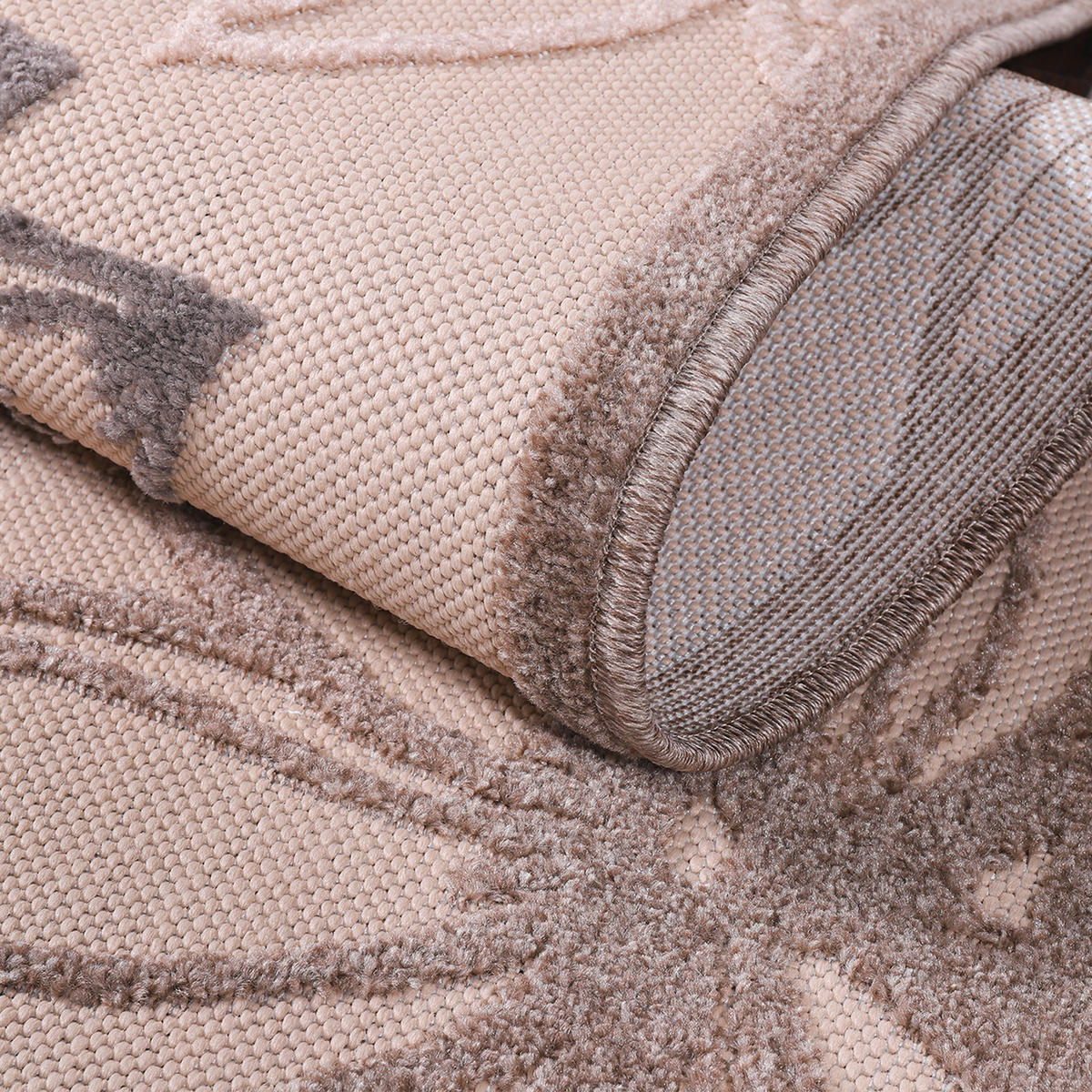 LÄUFER 80/200 cm Floral  - Beige/Creme, LIFESTYLE, Kunststoff/Textil (80/200cm) - Novel