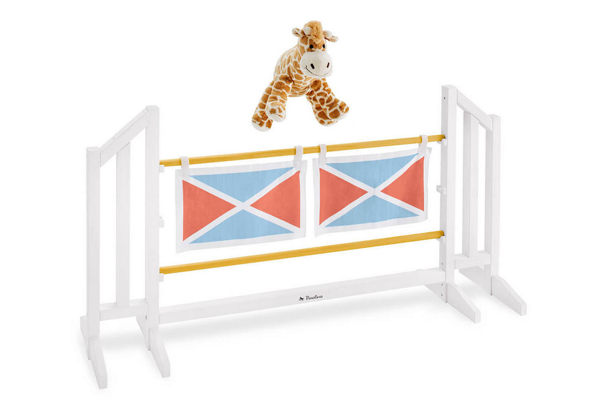 HINDERNISPARCOUR STORMY Blau, Gelb, Rot  - Blau/Gelb, Basics, Holz (119/62/34cm) - Pinolino