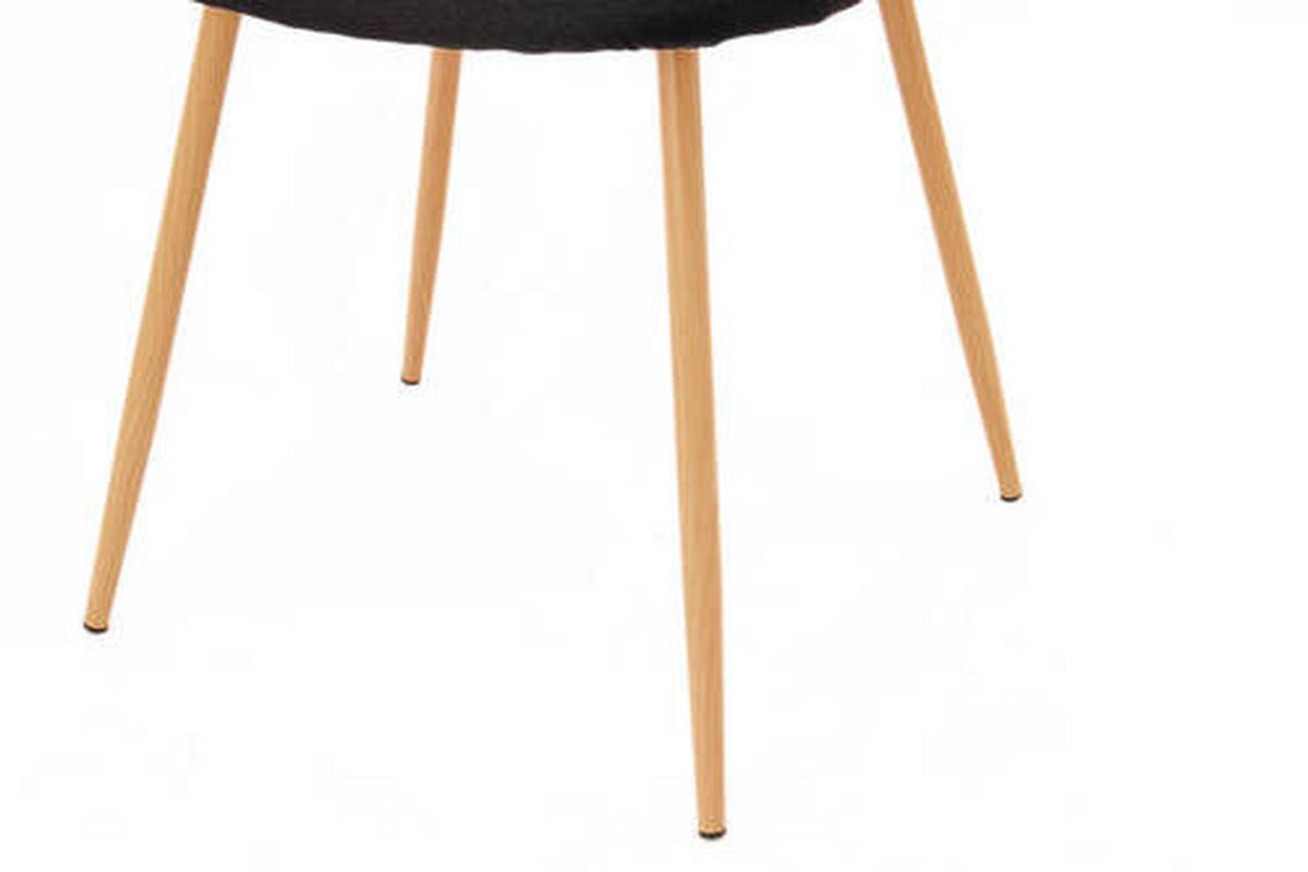 STOLSET 2 styck stål  - svart, Design, metall/plast (54/84/56cm) - Kayoom