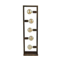 STOJEČA SVETILKA  Oblong   30/15/160 cm          - rjava, Trendi, kovina (30/15/160cm)