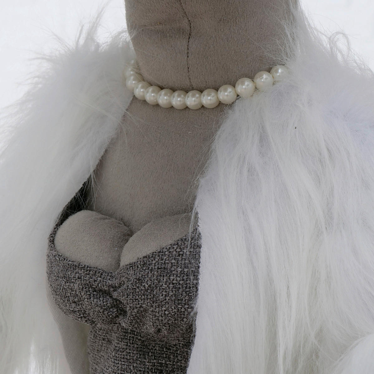 LOS DEKORATIVNI - bijela/bež, Basics, metal (80/30/180cm)