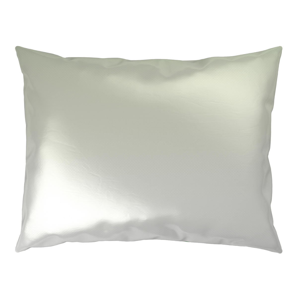 BETTWÄSCHE KALIO Satin 140/200 cm  - Weiß/Grün, KONVENTIONELL, Textil (140/200cm) - Esposa