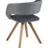 STUHL in Holz, Textil Eichefarben, Hellgrau, Dunkelgrau - Eichefarben/Dunkelgrau, Design, Holz/Textil (53/75/43cm) - Carryhome STUHL in Holz, Textil Eichefarben, Hellgrau, Dunkelgrau - Eichefarben/Dunkelgrau, Design, Holz/Textil (53/75/43cm) - Carryhome