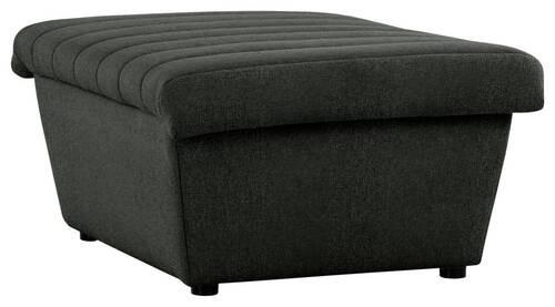 HOCKER Webstoff Dunkelgrün  - Dunkelgrün/Schwarz, Design, Kunststoff/Textil (90/43/105cm) - LOOKS by W.Joop