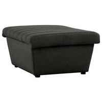 HOCKER in Textil Dunkelgrün  - Dunkelgrün/Schwarz, Design, Kunststoff/Textil (90/43/105cm) - LOOKS by W.Joop