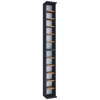 CD REGAL antracit, hrast medunac  drvni materijal   - hrast medunac/antracit, Moderno, drvni materijal (21/180/20cm) - MID.YOU