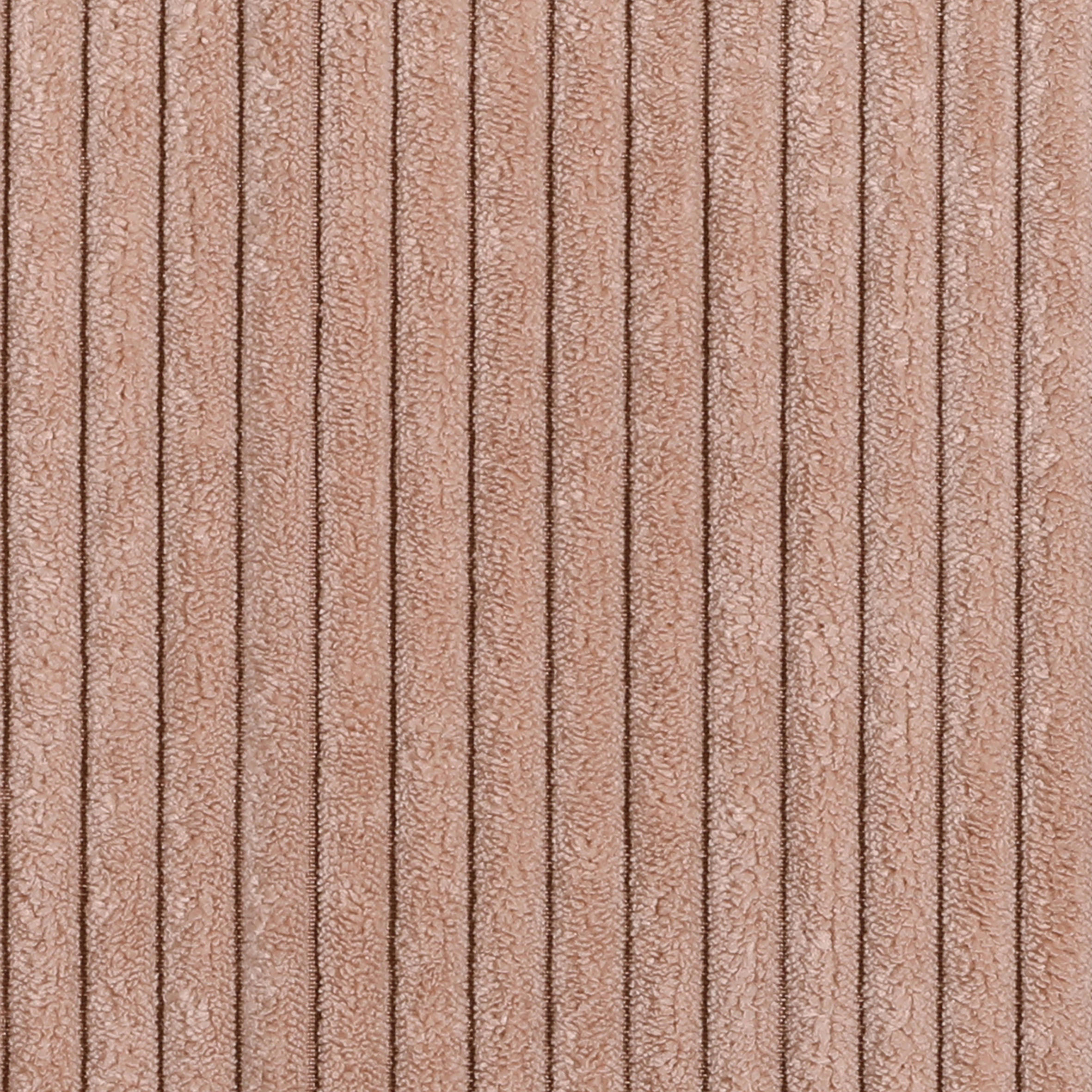 XXL-SESSEL Cord Altrosa    - Schwarz/Altrosa, ROMANTIK / LANDHAUS, Holz/Textil (125/100/140cm) - Landscape