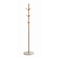 KLEIDERSTÄNDER in Buchefarben, Kaschmir 38/172/38 cm   - Kaschmir/Buchefarben, Design, Holz/Metall (38/172/38cm)