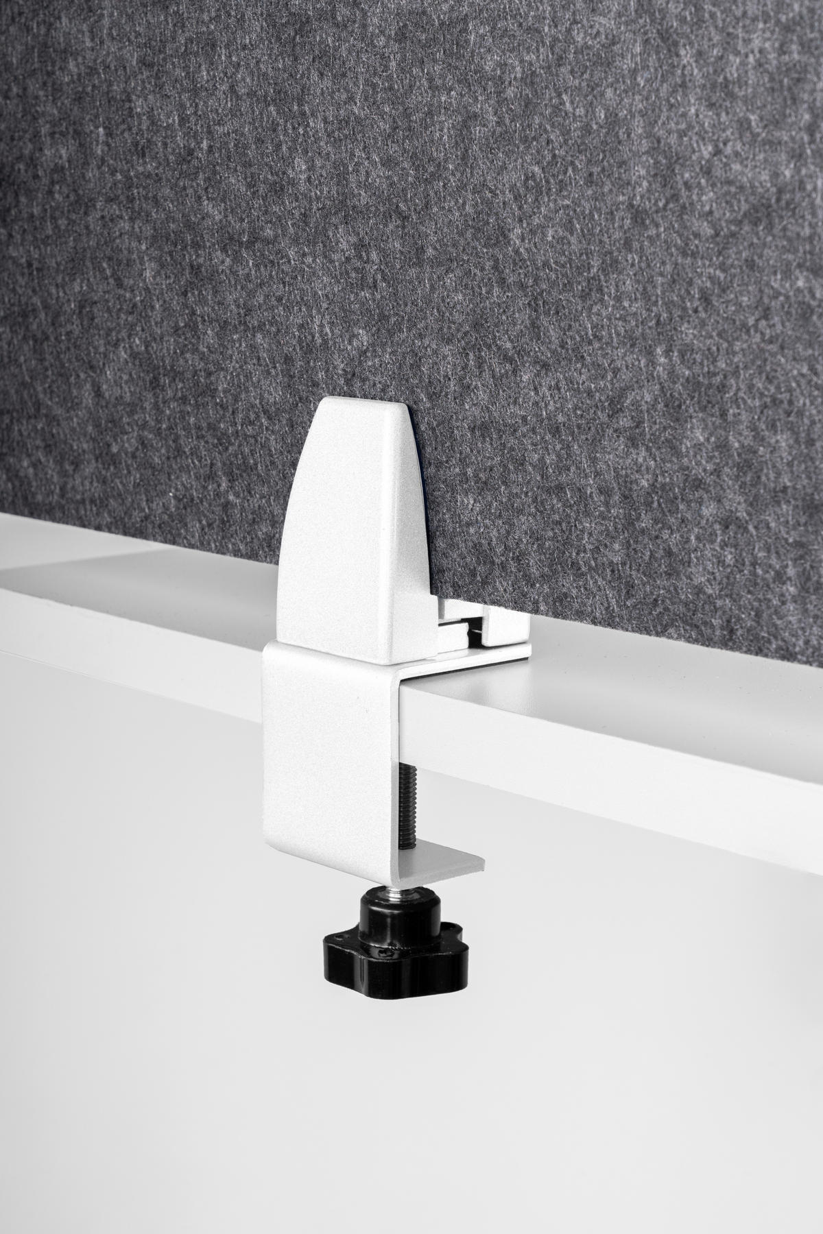 AKUSTIKPANEEL 45/45/2,4 cm  - Hellgrau, Basics, Kunststoff (45/45/2,4cm)