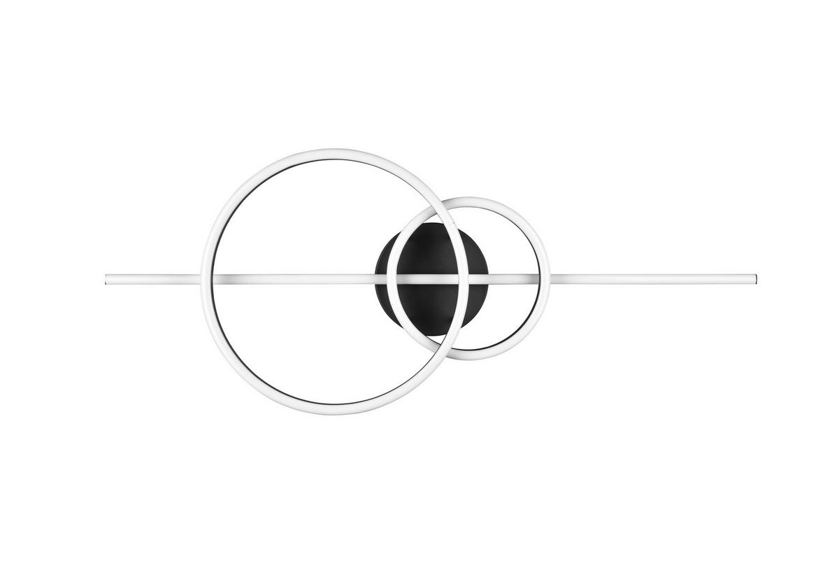 LED-TAKLAMPA Montilla 100/40/12,5 cm  - svart, Basics, metall (100/40/12,5cm) - Trio Leuchten