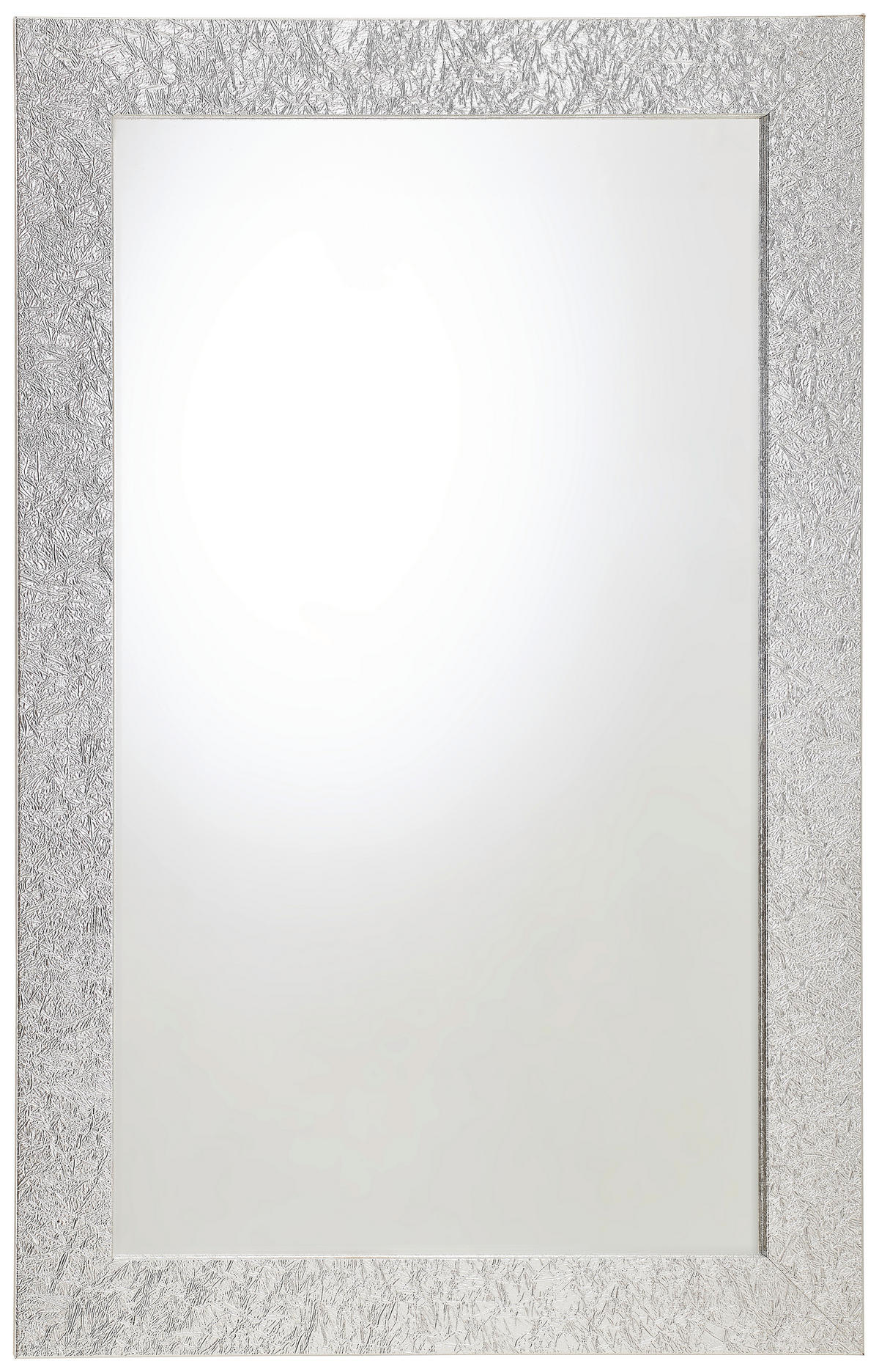 NÁSTĚNNÉ ZRCADLO 70/110/2,8 cm  - barvy stříbra, Konvenční, kompozitní dřevo/sklo (70/110/2,8cm) - Carryhome