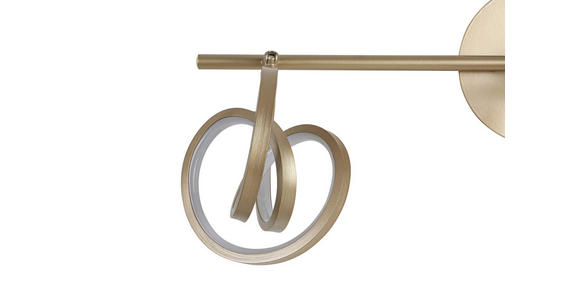 DECKENLEUCHTE    59/12/21,2 cm  - Weiß/Cappuccino, Trend, Kunststoff/Metall (59/12/21,2cm) - Novel