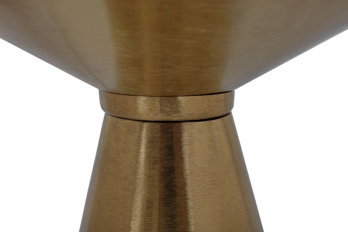 BEISTELLTISCH in Metall 46/46/45 cm  - Goldfarben, Trend, Metall (46/46/45cm) - Kayoom