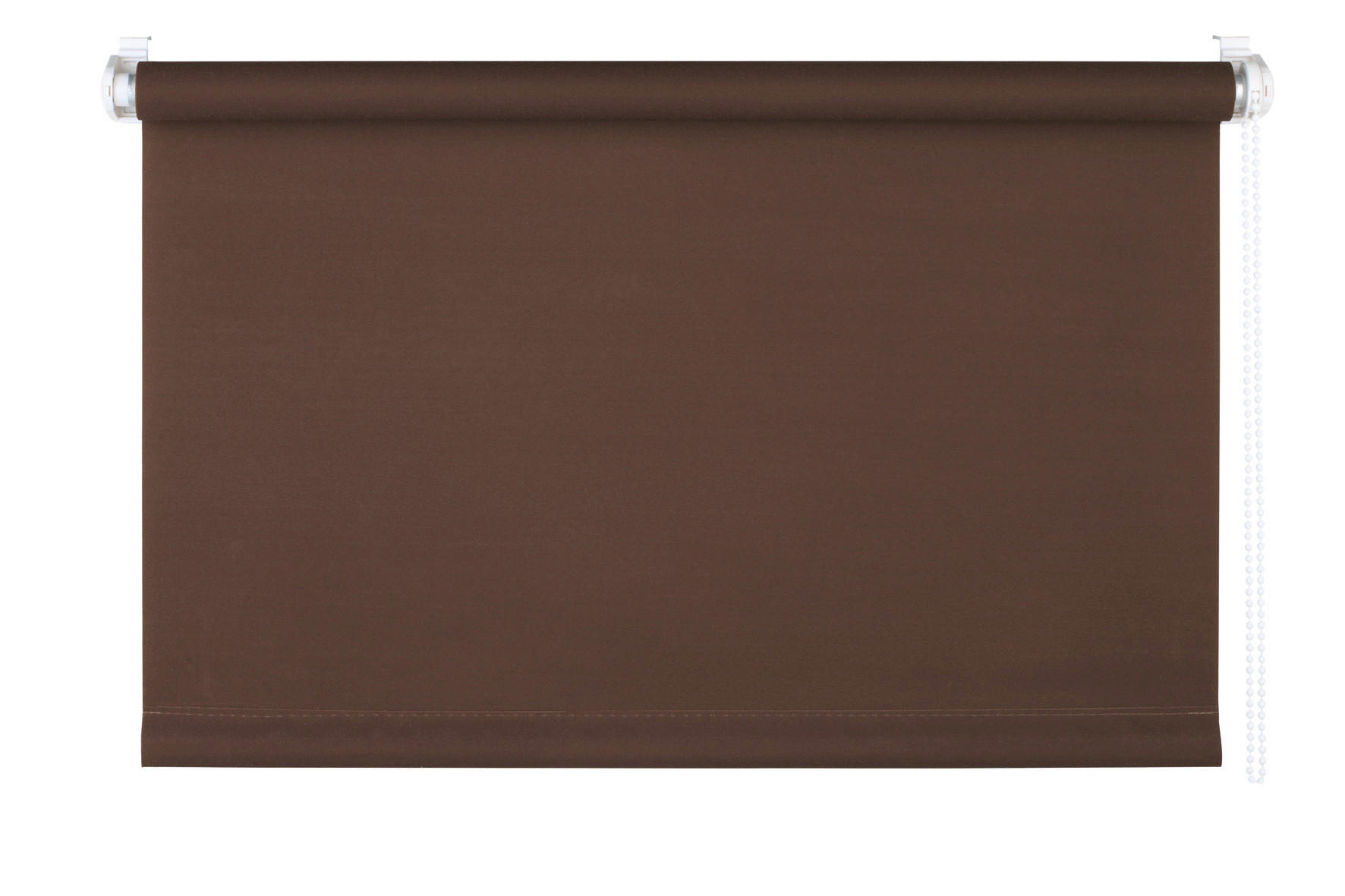 ROLLO  halbtransparent  60/160 cm    - Braun, Design, Textil (60/160cm)