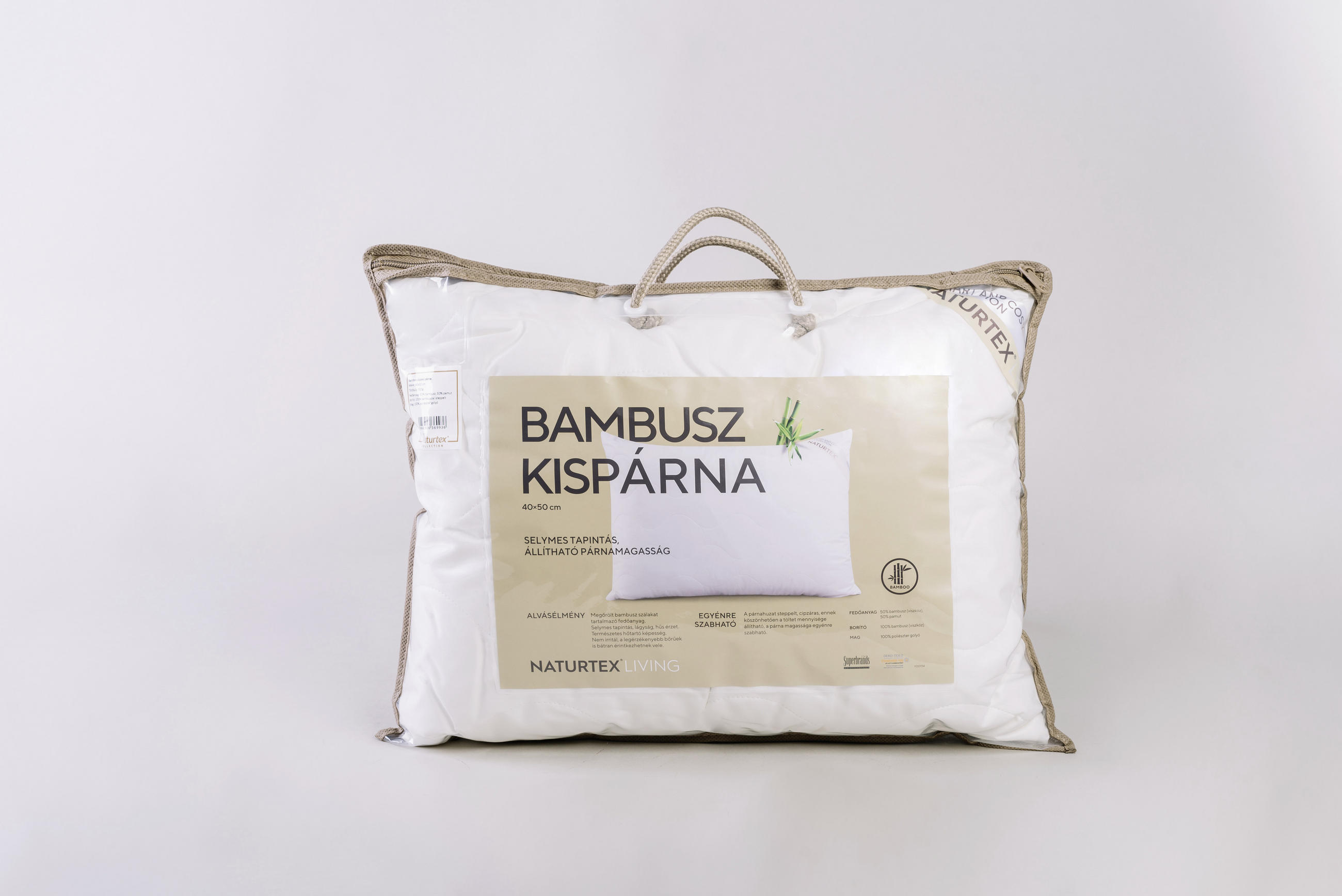 PÁRNA 40/50 cm - fehér, Basics, textil (40/50cm) - Naturtex