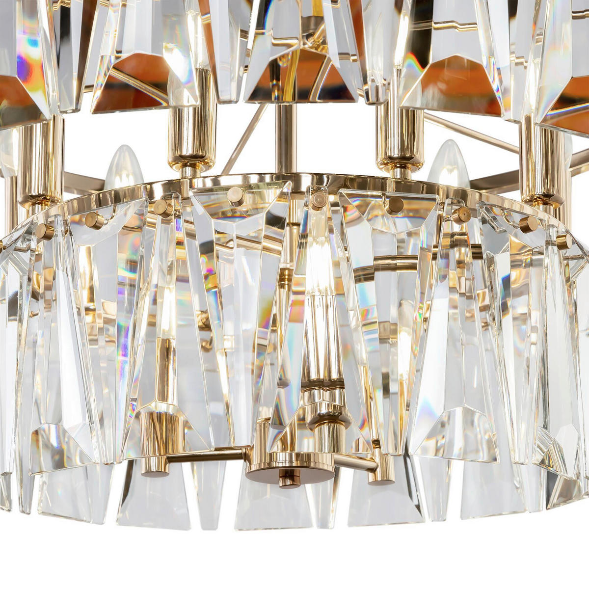 PENDELLEUCHTE 68/37/68 cm    - Goldfarben, Trend, Metall (68/37/68cm) - MAYTONI