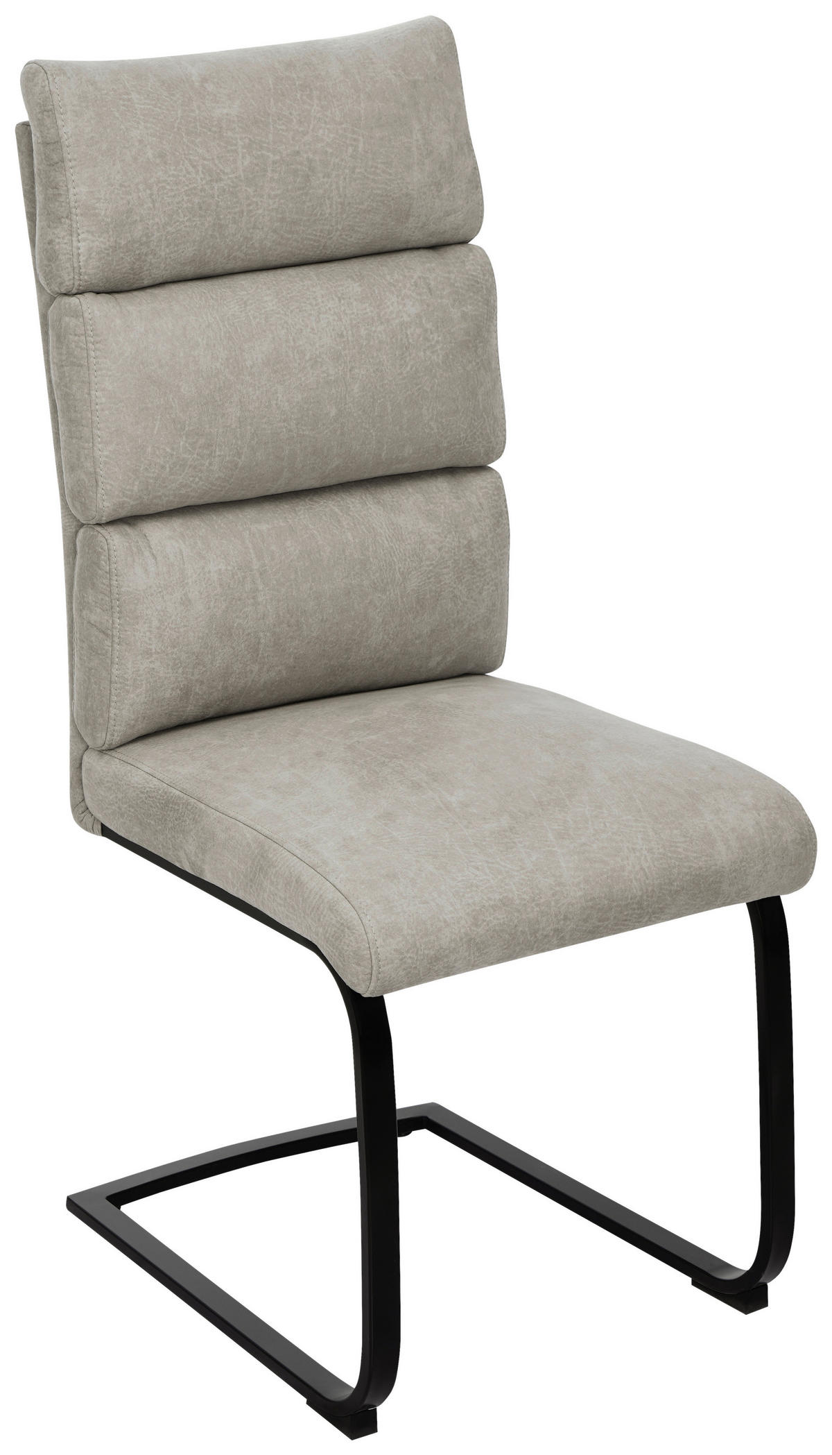 SCHWINGSTUHL  Stoffauswahl Webstoff  - Taupe/Schwarz, Design, Textil/Metall (47/106/63cm) - Novel