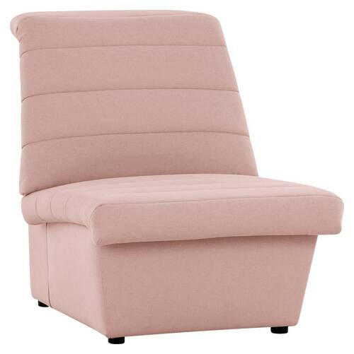 SESSEL Webstoff Rosa    - Schwarz/Rosa, Design, Kunststoff/Textil (72/92/103cm) - LOOKS by W.Joop