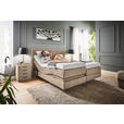 BOXSPRINGBETT 160/200 cm  in Beige  - Beige, KONVENTIONELL, Holz/Textil (160/200cm) - Dieter Knoll