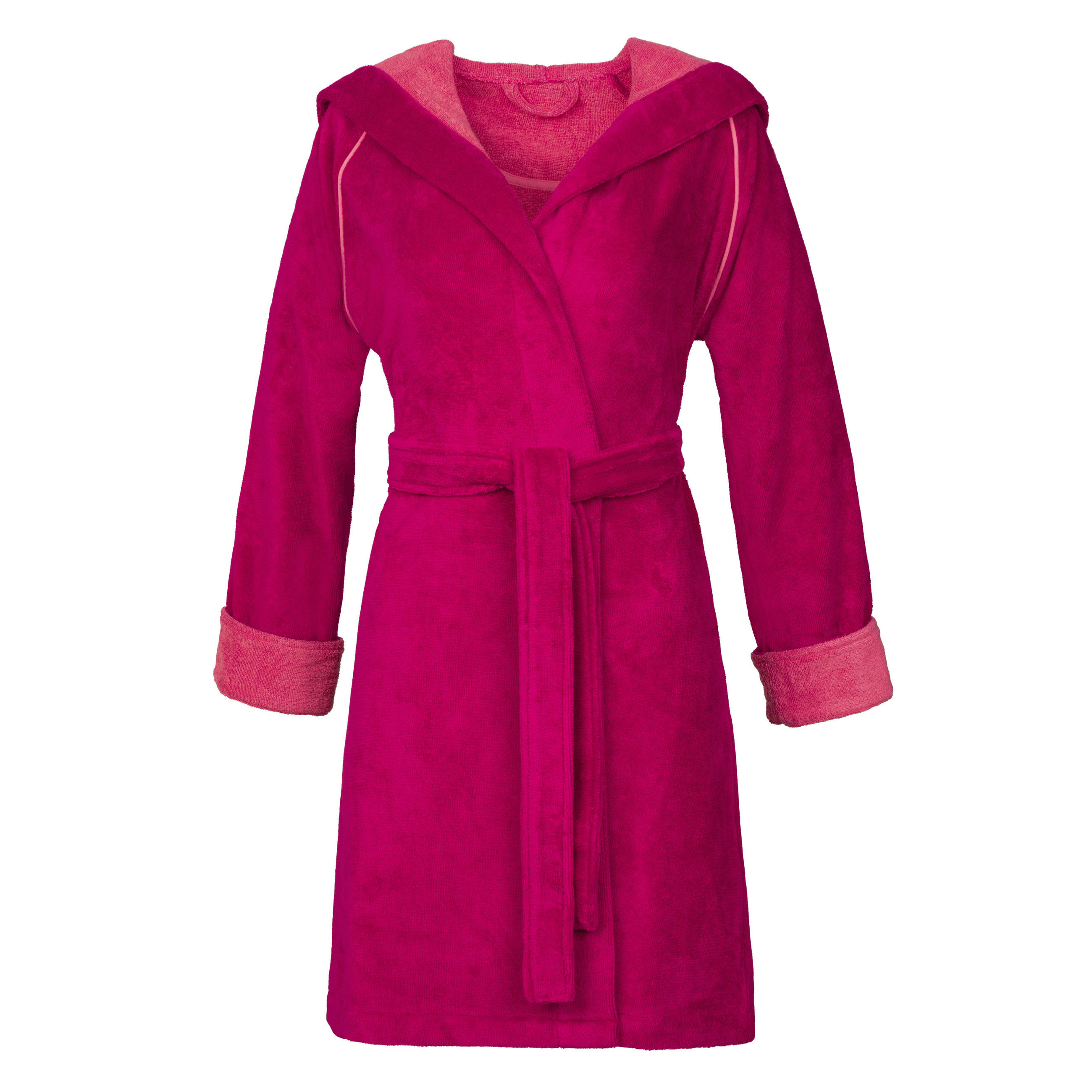 BADEMANTEL XS Damen  - Rosa, Basics, Textil (XSnull) - Vossen