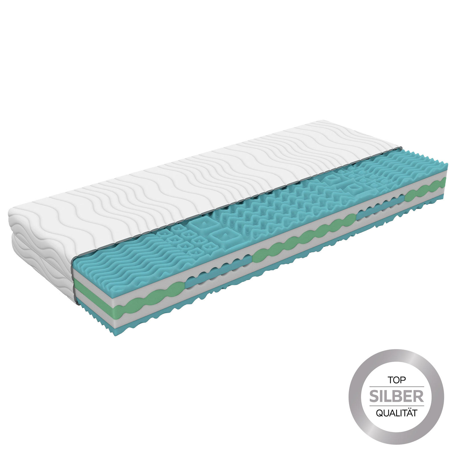 Komfortschaummatratze Cloudy 140x200 cm H2