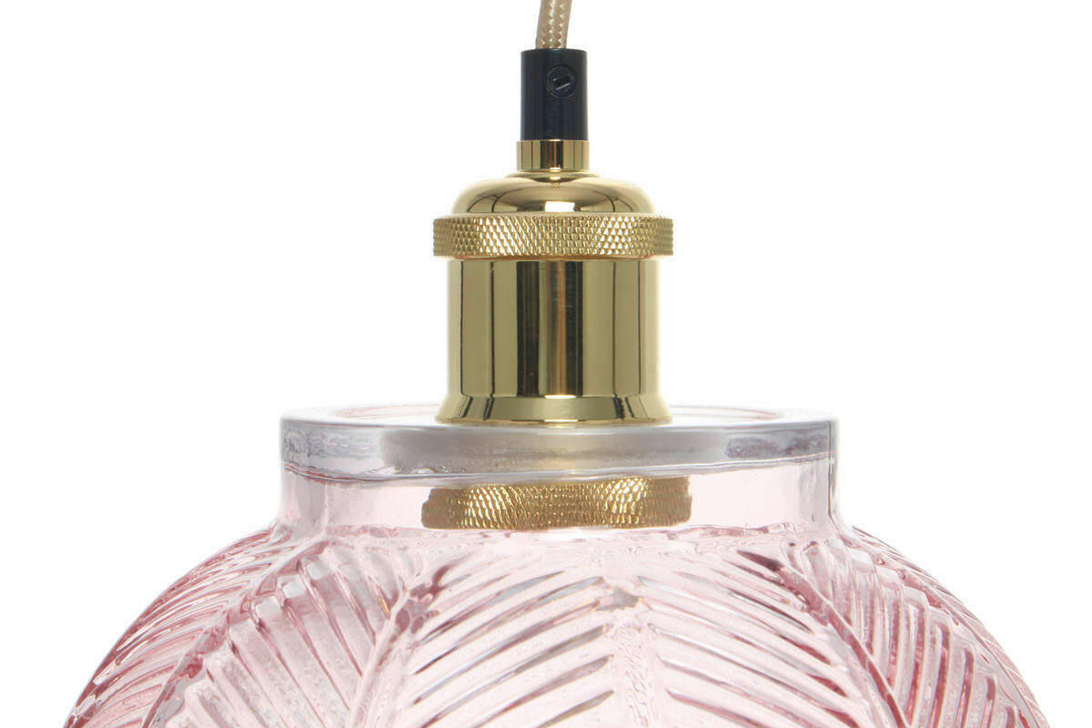 HÄNGELEUCHTE 20/34/20 cm  - Rosa, Trend, Glas (20/34/20cm) - Kayoom