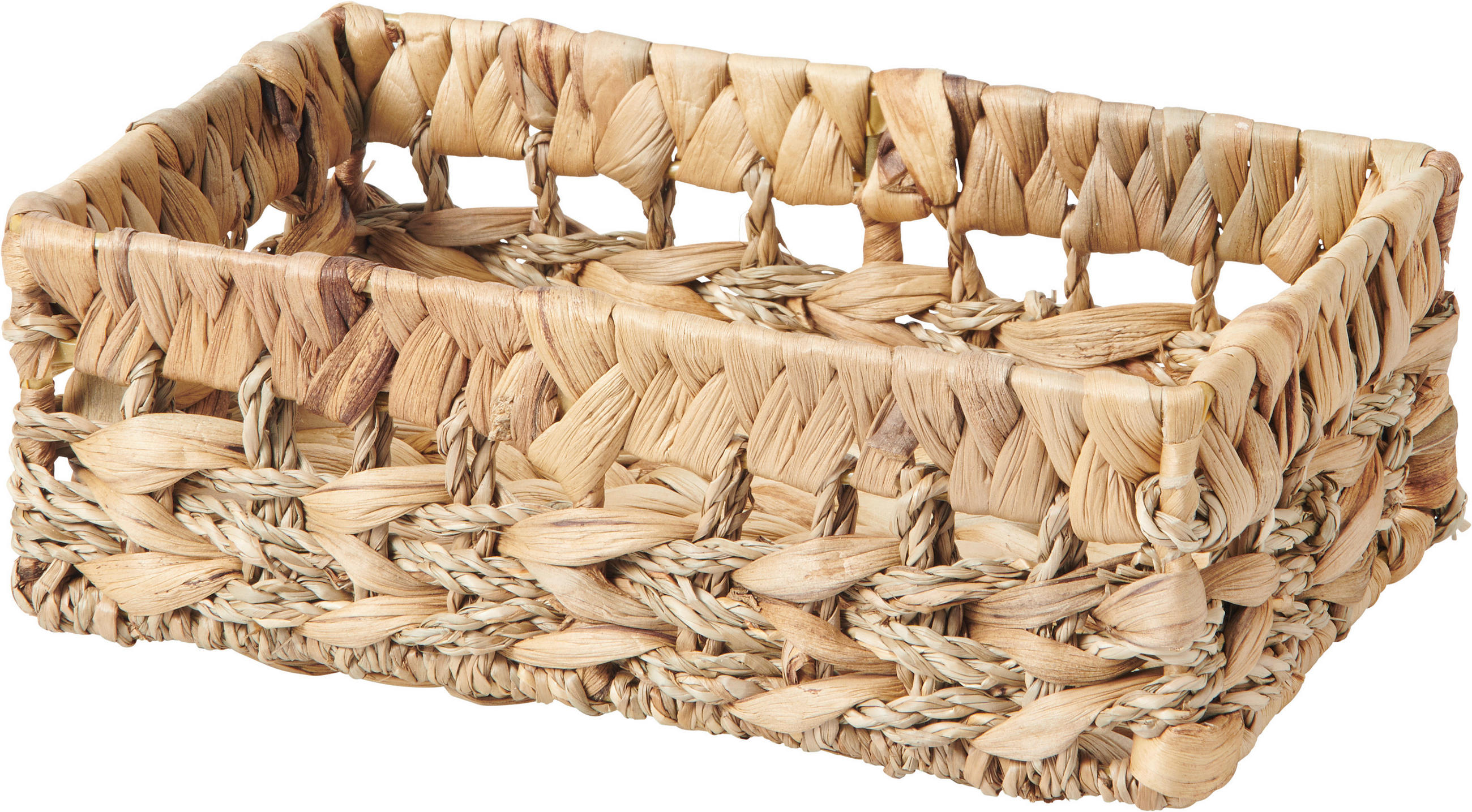 REGALKORB 24/14/8 cm  - Naturfarben, Basics, Naturmaterialien/Metall (24/14/8cm) - Landscape