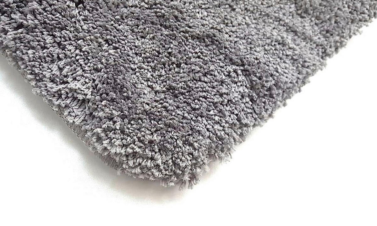 PROSTIRKA ZA KUPATILO MOWE  siva  - siva, Osnovno, tekstil (50/80cm)