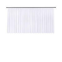 FERTIGSTORE  transparent  600/150 cm   - Weiß, Basics, Textil (600/150cm)