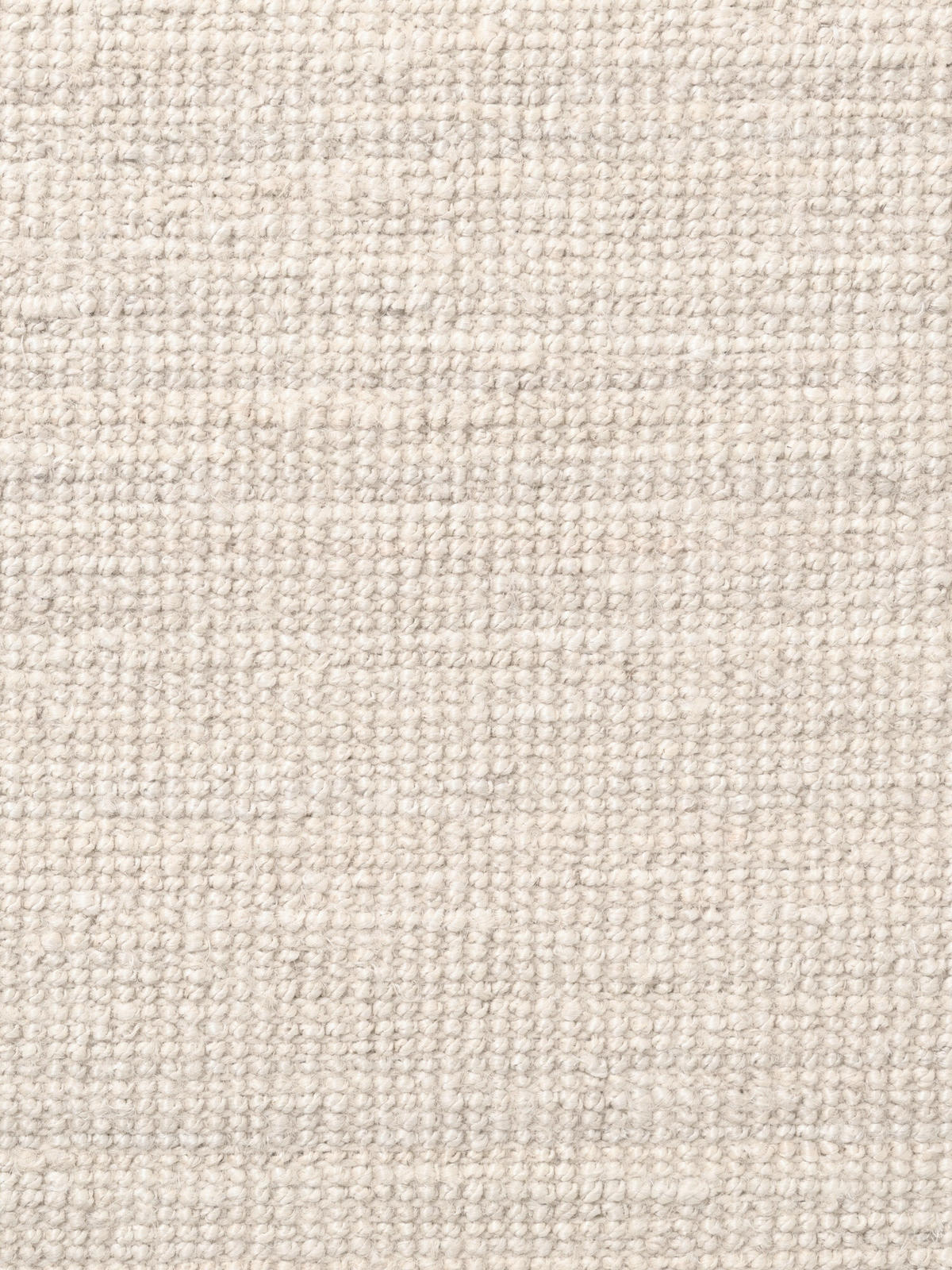 JUTETEPPICH 200 cm Bouclé Weiß rund  - Weiß, KONVENTIONELL, Textil (200cm) - Hanse Home
