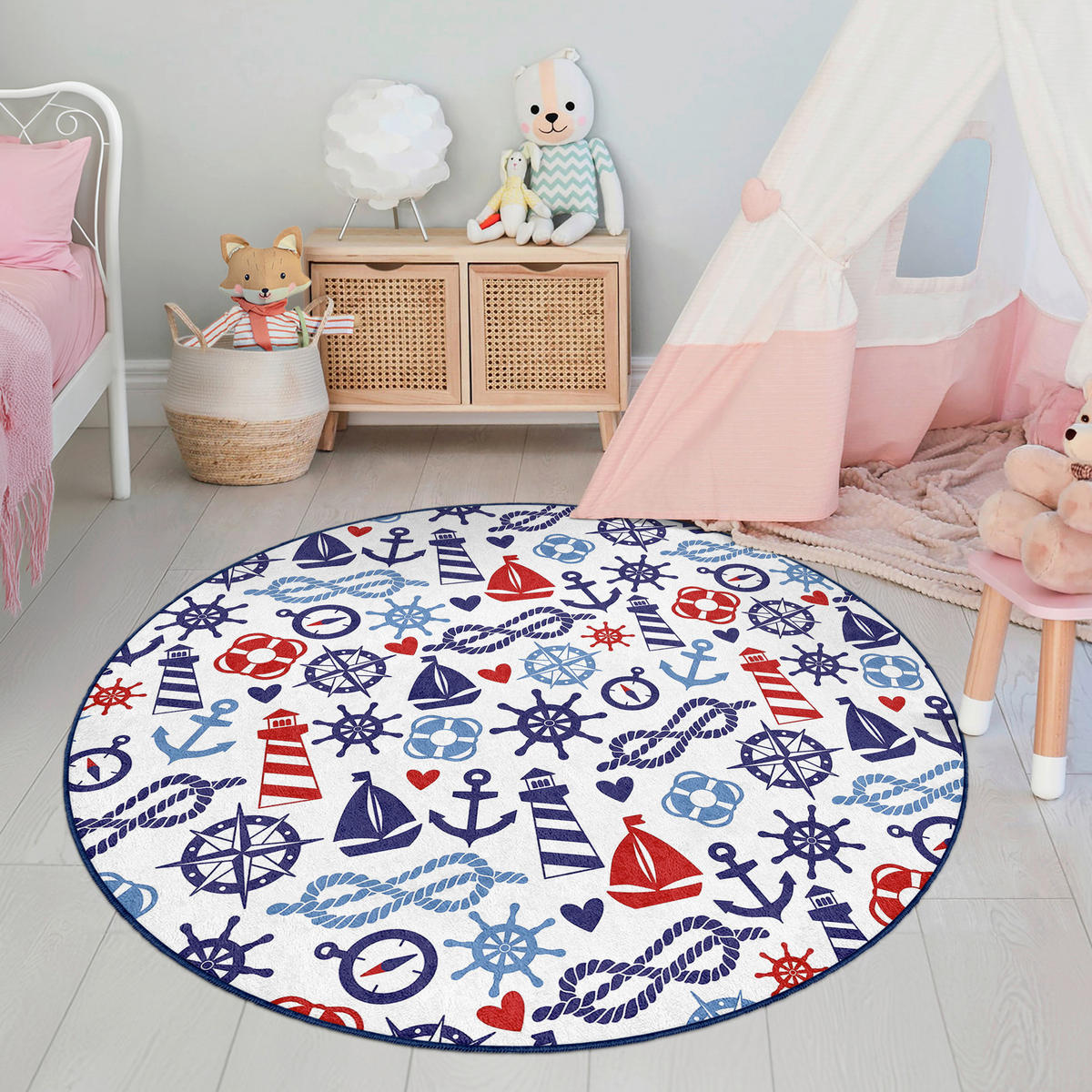 KINDERTEPPICH 150 cm  - Multicolor, Basics, Textil (150cm)