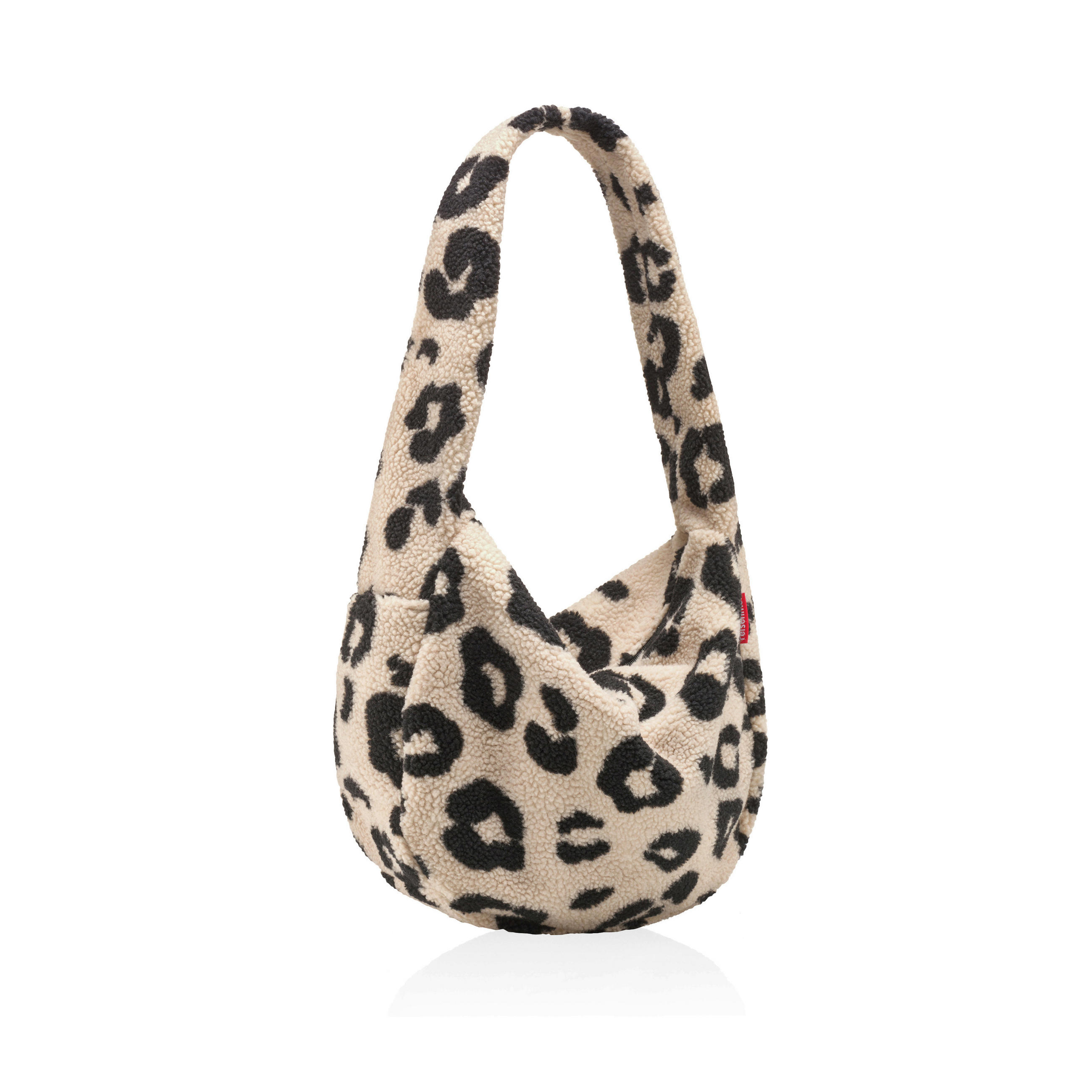 SHOPPER Moonbag teddy leo cream 24 L  - Multicolor, Basics, Textil (48/33/14cm) - Reisenthel