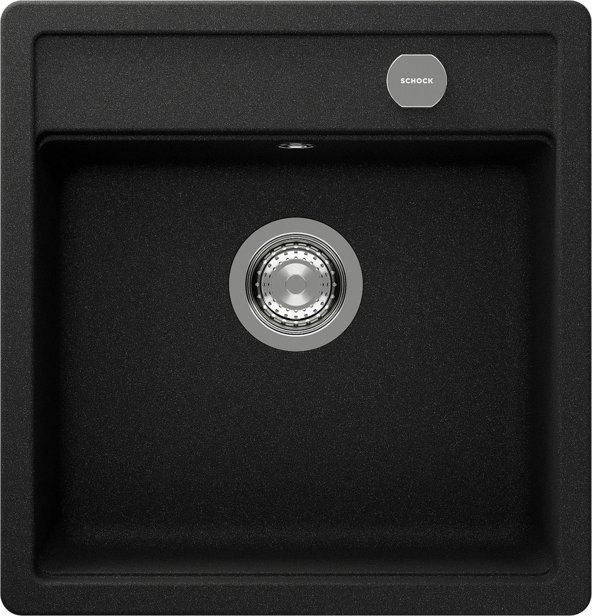 SPÜLE NEMN100SAGON  - Graphitfarben, Basics, Stein (49/29/51cm) - Schock