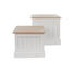 TRUHENSET Holz furniert - Braun/Weiß, Basics, Holz (50/50/50cm) TRUHENSET Holz furniert - Braun/Weiß, Basics, Holz (50/50/50cm)