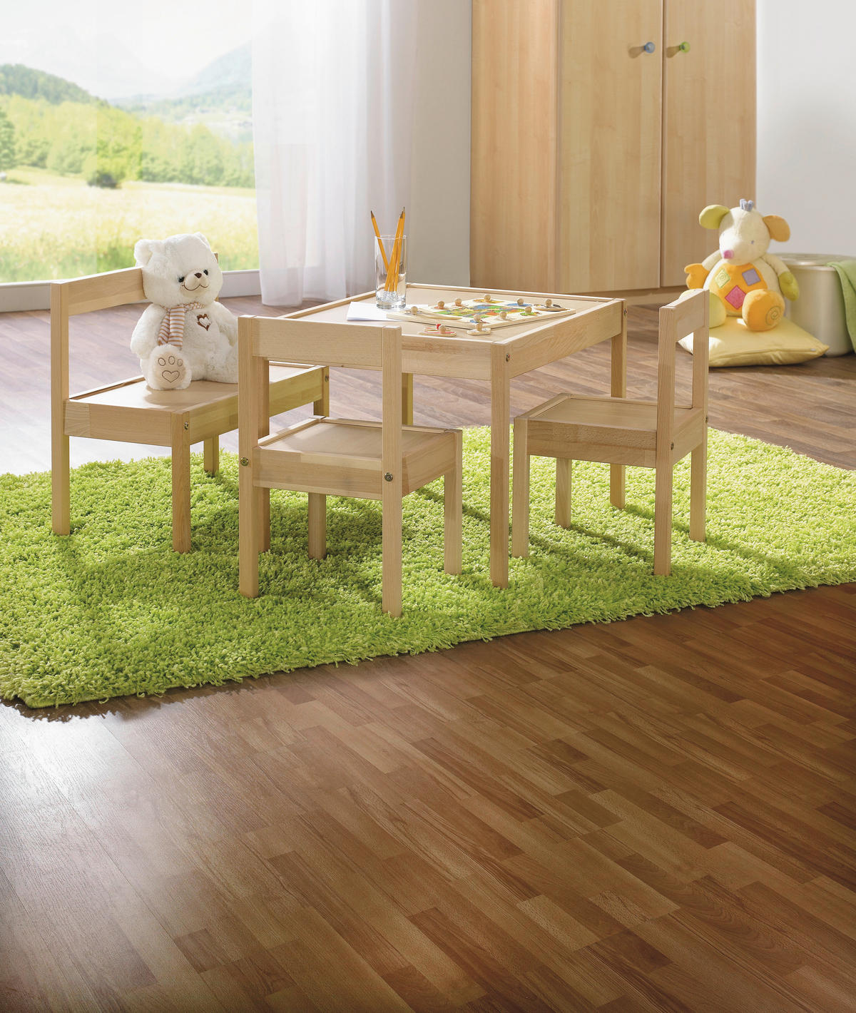 KINDERSITZGRUPPE Max Kernbuche  - Kernbuche, Basics, Holz - My Baby Lou