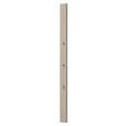 GARDEROBE 2-teilig  in 90/185/33 cm  - Taupe, Design, Glas/Holzwerkstoff (90/185/33cm) - Moderano