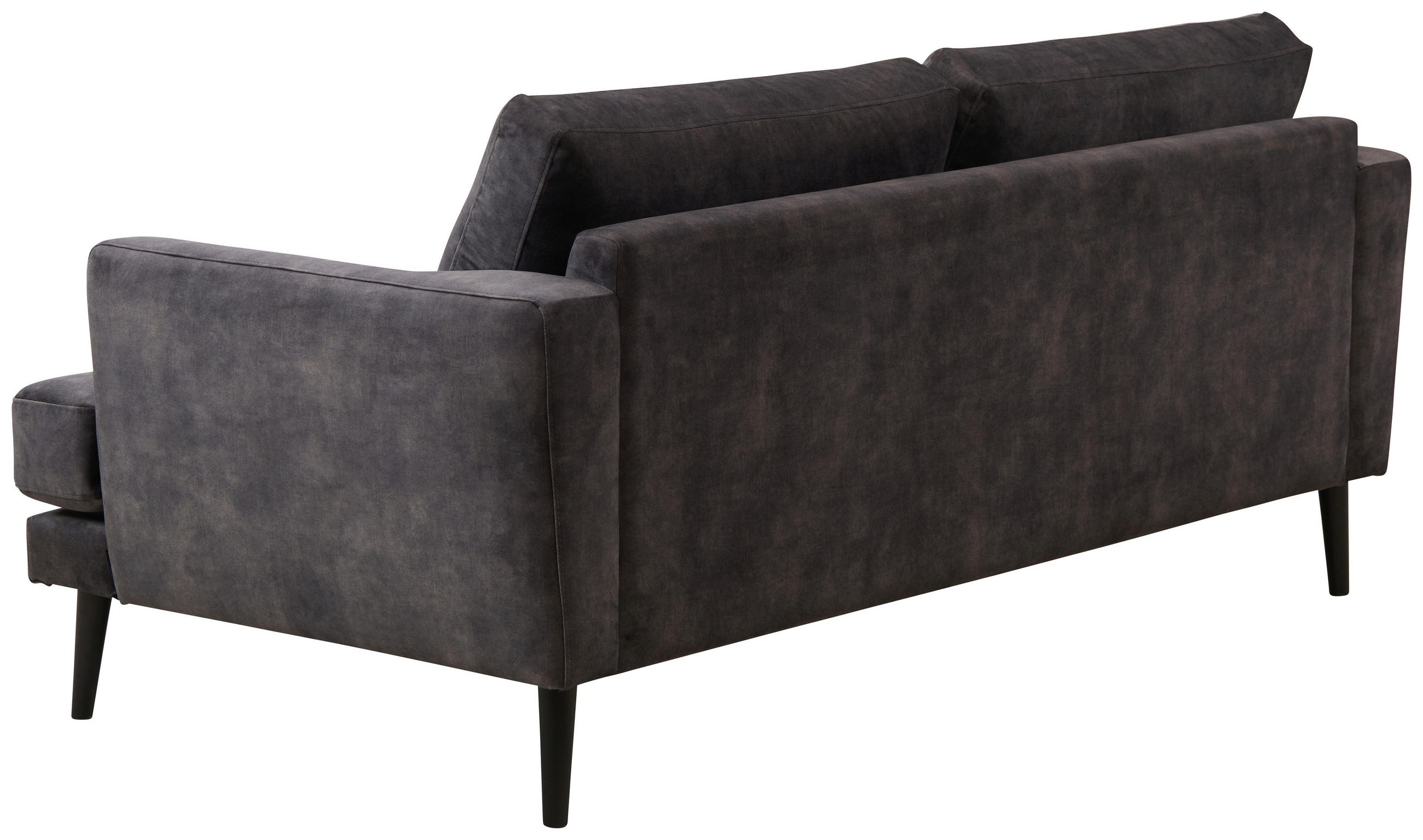 SOFFA i trä, textil mörkgrå - mörkgrå/svart, Design, trä/textil (190/85/92cm) - Pure Home Comfort