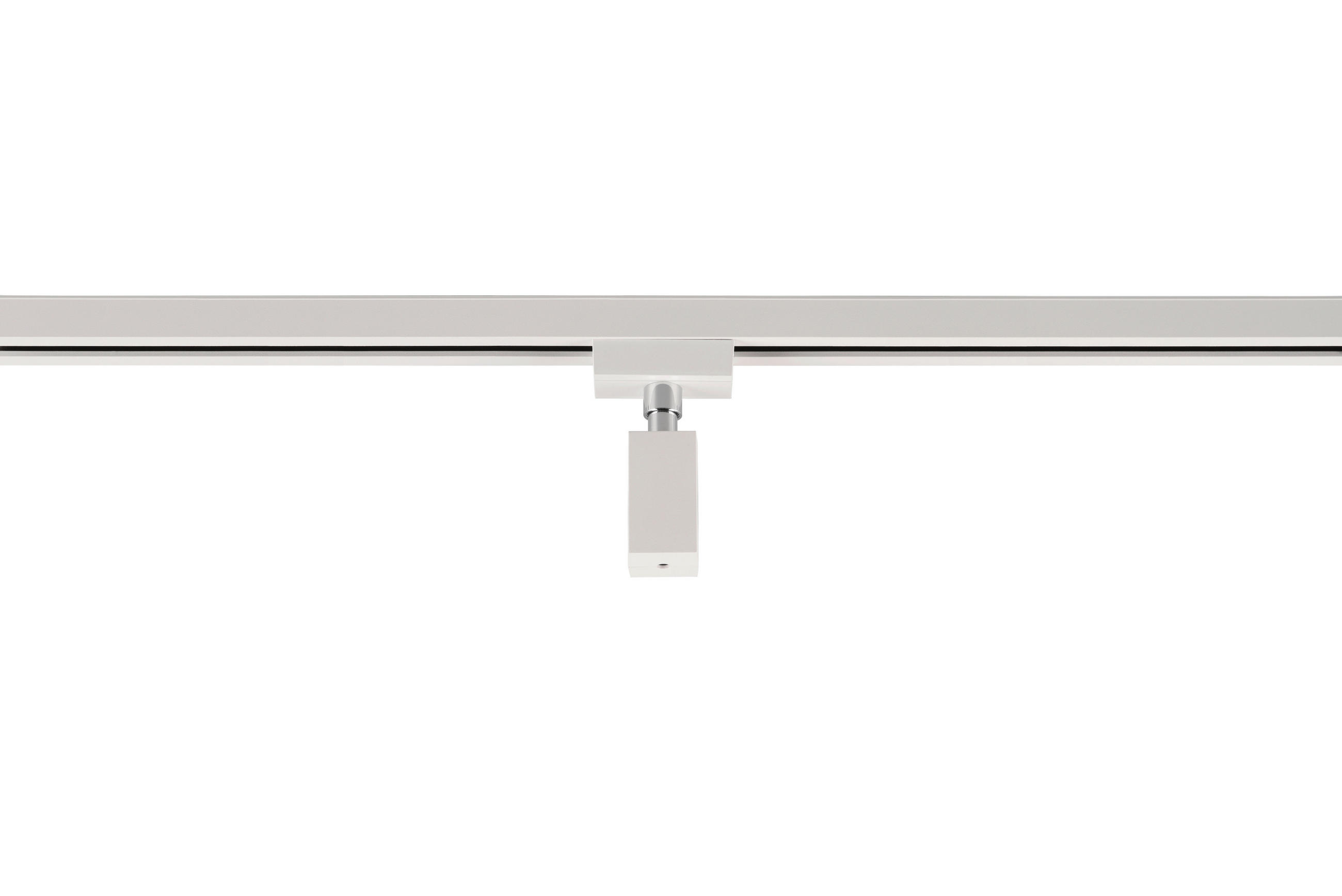SCHIENENSYSTEM-ADAPTER Duoline 6/10/3 cm   - Weiß, Basics, Kunststoff (6/10/3cm) - Trio Leuchten