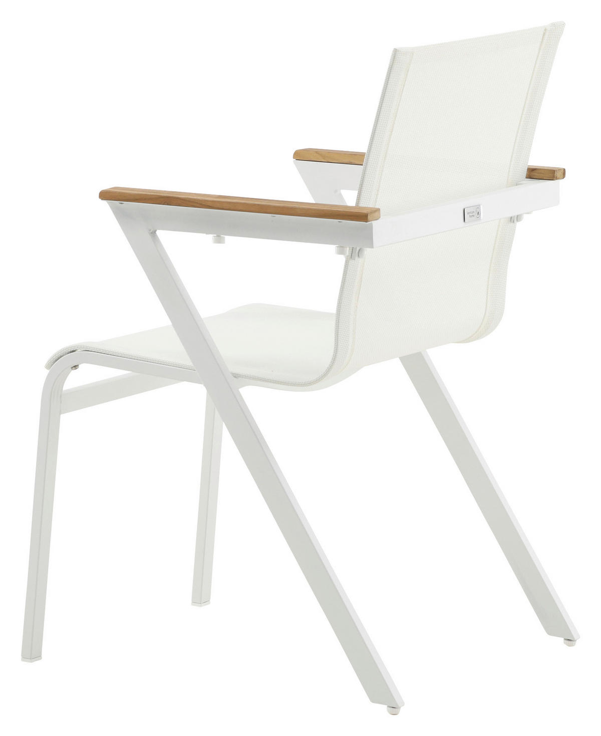 STAPELSESSEL - Weiß, KONVENTIONELL, Holz/Metall (57/87/61cm) - Gardenson