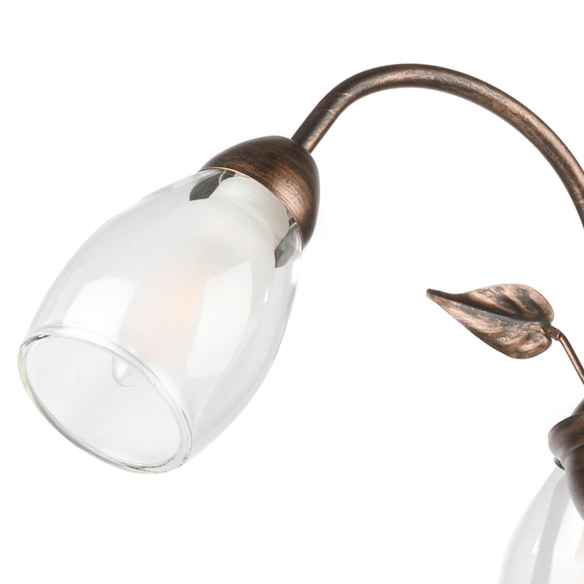 KRONLEUCHTER 55/55/80 cm   - Braun, KONVENTIONELL, Metall (55/55/80cm)