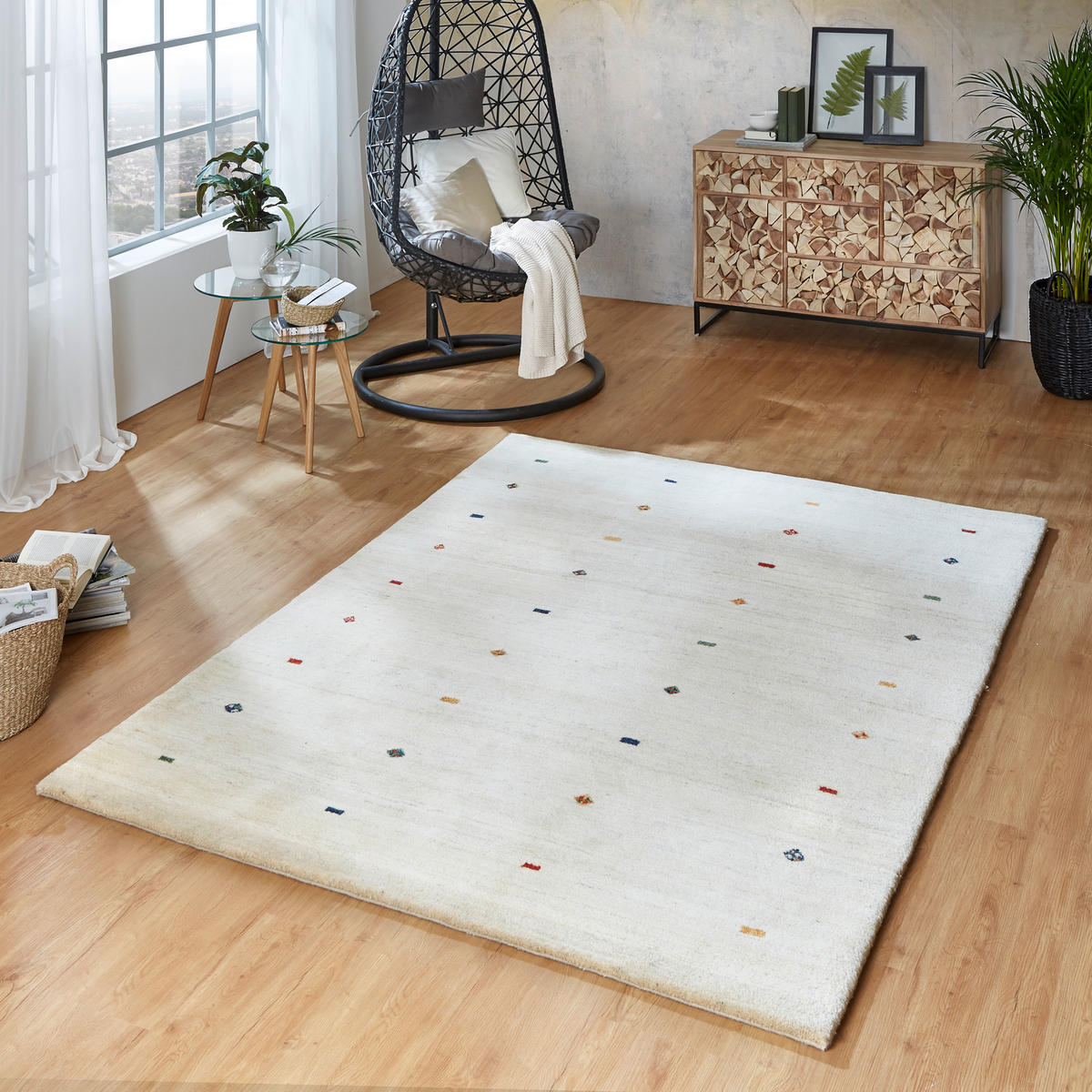 ORIENTÁLNY KOBEREC, 120/180 cm, krémová - krémová, Lifestyle, textil (120/180cm) - Cazaris